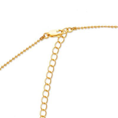 Alternate image for Handwoven 18k Gold-Plated Geometric Jewelry Set from Mexico Paradisial Rain