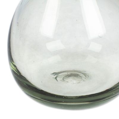 Alternate image for Drop-Shaped 6 oz. Clear Recycled Glass Incense Diffuser Aromatic Dew