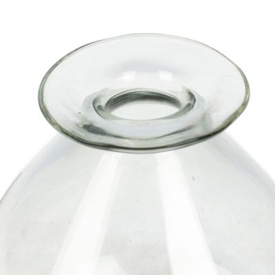 Alternate image for Handmade Drop-Shaped 12 oz. Recycled Glass Incense Diffuser Fragrant Dew