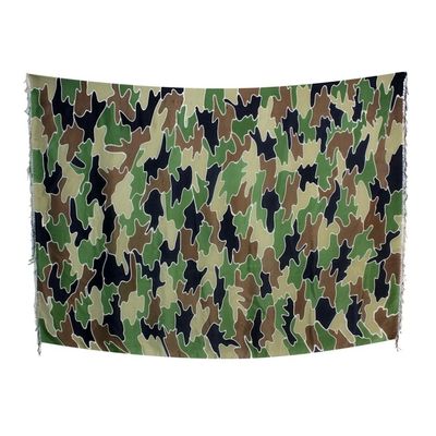 Alternate image for Artisan Crafted Silk Batik Sarong in Camouflage Print Camouflage