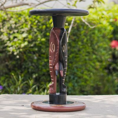 Alternate image for Handcrafted Elephant Motif Accent Table Elephant Walk