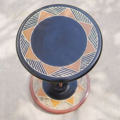 Alternate image for Handcrafted Elephant Motif Accent Table Elephant Walk