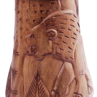 Alternate image for Handcrafted Wood Djembe Drum King of the Forest