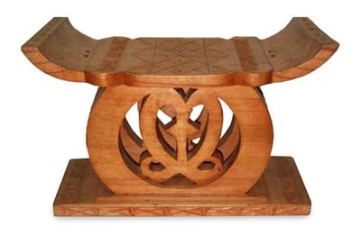 Alternate image for Ashanti throne ottoman Trust Wisely