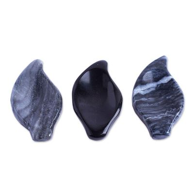 Alternate image for White Marble Stone Handcrafted in Mexico Purity Amulet