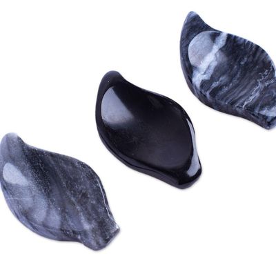 Alternate image for White Marble Stone Handcrafted in Mexico Purity Amulet