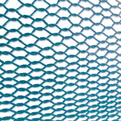 Alternate image for Handwoven Teal Cotton Hammock Double from Mexico Veranda in Teal