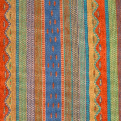 Alternate image for Handwoven Zapotec Wool Accent Rug 2 x 3.5 Ft from Mexico Sunny Hills of Mitla