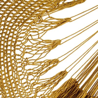 Alternate image for Hand Woven Cotton Rope Mayan Hammock Swing from Mexico Sweet Siesta