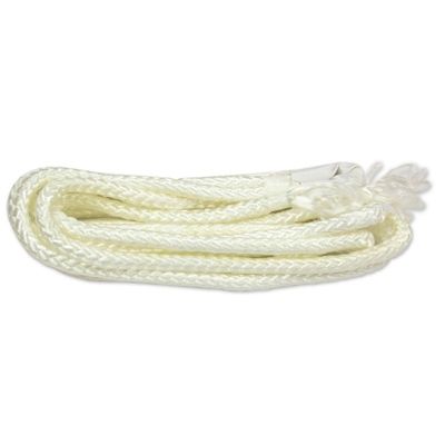 Alternate image for Hand Woven Nylon Purple Orange Hammock Single from Mexico Melon Stripe