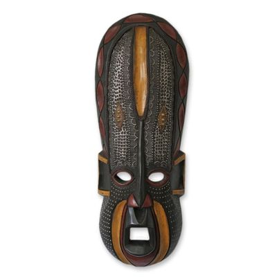 Alternate image for Hand Made African Wood Mask Akan Beauty