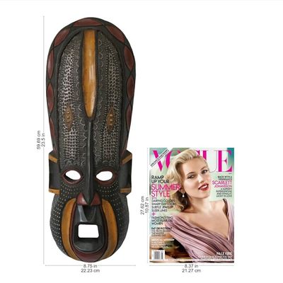 Alternate image for Hand Made African Wood Mask Akan Beauty