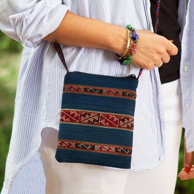 Alternate image for Artisan Crafted Alpaca Shoulder Bag Cusco Charm