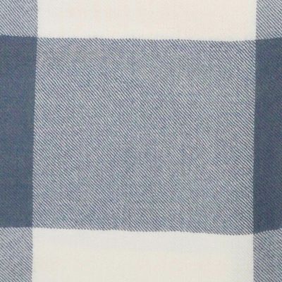 Alternate image for 100 Baby Alpaca Throw in Azure from Peru Comfy Checks in Azure