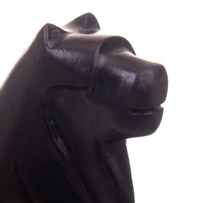 Alternate image for Traditional Inca Cedar Wood Conopa Tealight Candleholder Sacred Conopa