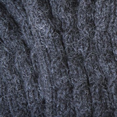 Alternate image for Alpaca Wool Gloves from Peru Lush Grey
