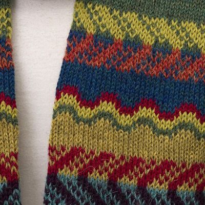 Alternate image for Womens Alpaca Wool Scarf Fresh Winter