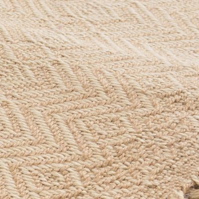 Alternate image for Alpaca Acrylic Blend Throw Blanket in Sand from Peru Sandy Passion