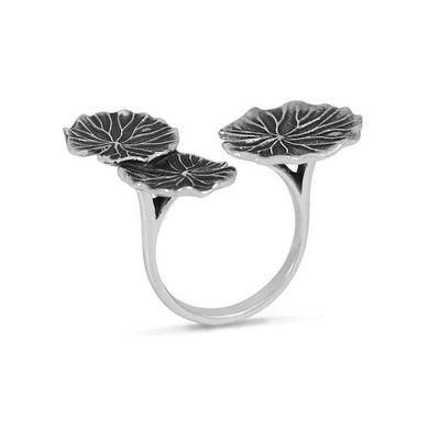 Alternate image for Adjustable Lily Pads Ring