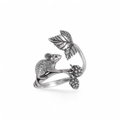 Alternate image for Mouse and Blackberry Ring