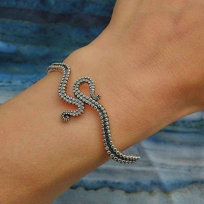 Alternate image for Octopus Tentacle Cuff Bracelet