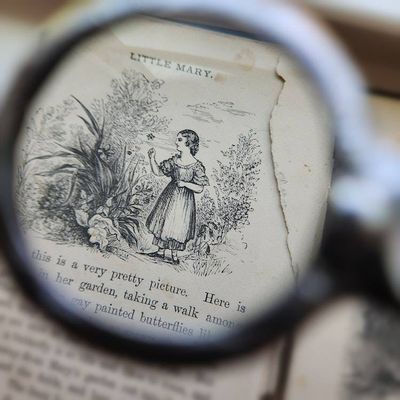 Alternate image for Magnifier Pendant Jewelry, Abalone Inset, Magnifying Glass Necklace for Women, Gift for Reading Impaired