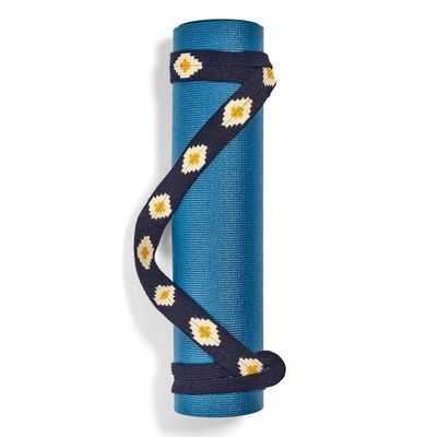 Image for Wayúu Yoga Strap – Flor Azul