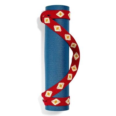 Image for Wayúu Yoga Strap – Flor Rojo
