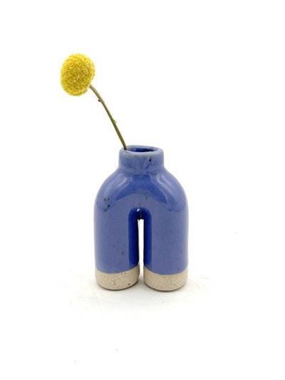 Alternate image for Bud Vase Happy Feet in Purple