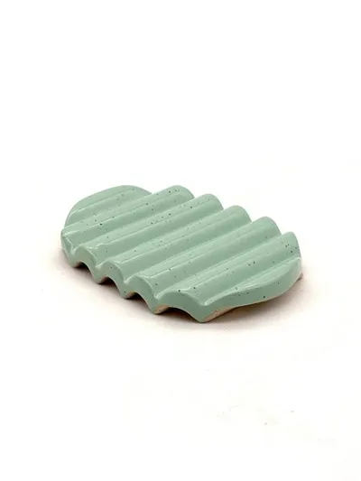 Main image for Squiggle Soap Dish in Aqua Marine