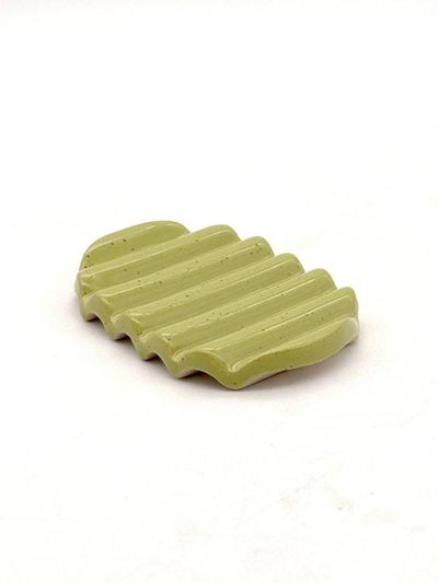 Main image for Squiggle Soap Dish in Green Limes