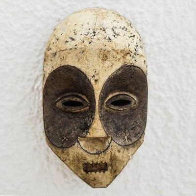 Alternate image for Artisan Crafted Sese Wood Mask Bakongo