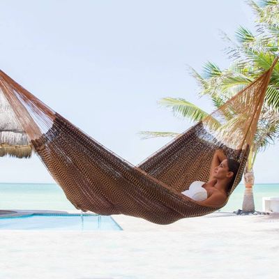 Alternate image for Hand Made Mayan Hammock Single Caribbean Mambo
