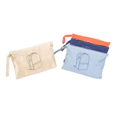 Alternate image for Waterproof Wristlet and Backpack Nesting Travel Bag Set Explore Express