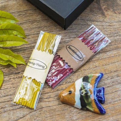 Alternate image for Tropical Fish Themed Aromatherapy Incense Set Tropical Fish