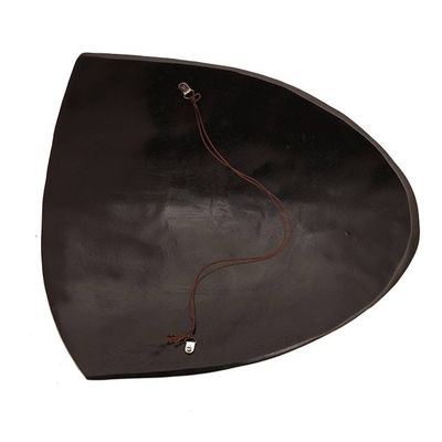 Alternate image for Handcrafted Floral and Leafy Red Batik Pule Wood Mask Prince Panji