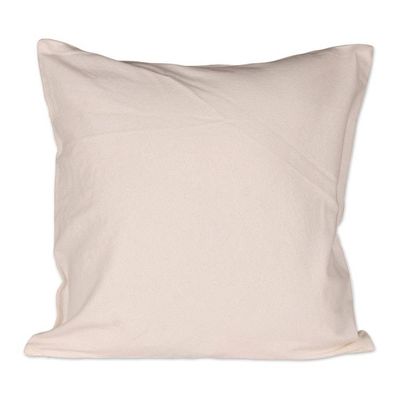 Alternate image for Green and Yellow Leafy Mandala Cotton Cushion Cover Pair Divine Orchard in Spring