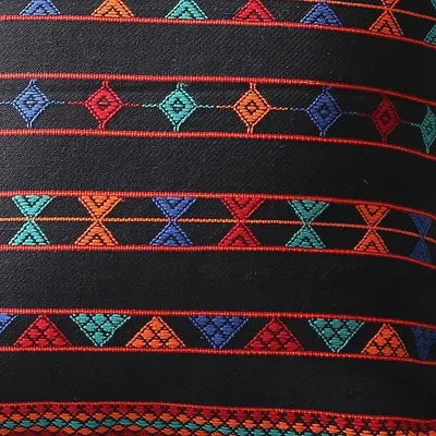 Alternate image for Artisan Crafted Cotton Patterned Cushion Covers Pair Summer Jazz