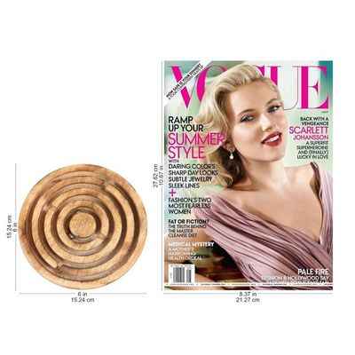 Alternate image for Hand Made Mango Wood Labyrinth Board Game Maze Fantasy