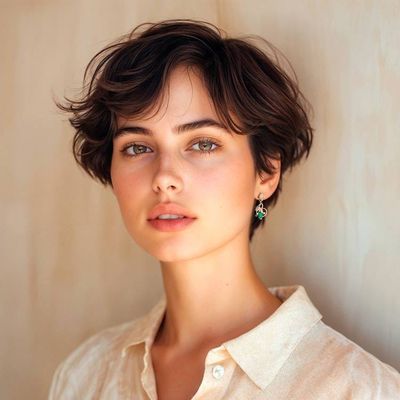 Alternate image for Rhodium-Plated Onyx Necklace and Earrings Leafy Jewelry Set Serene Greenery