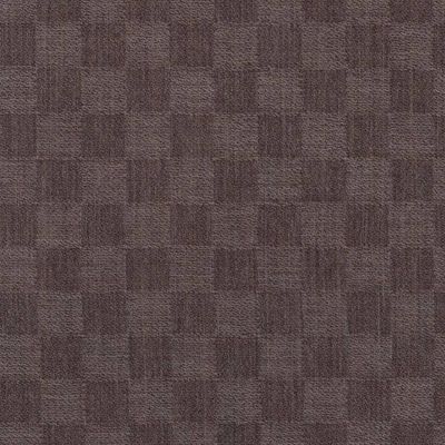 Alternate image for Checkerboard-Patterned Wool Shawl with Red Border and Fringe Checkered Delight